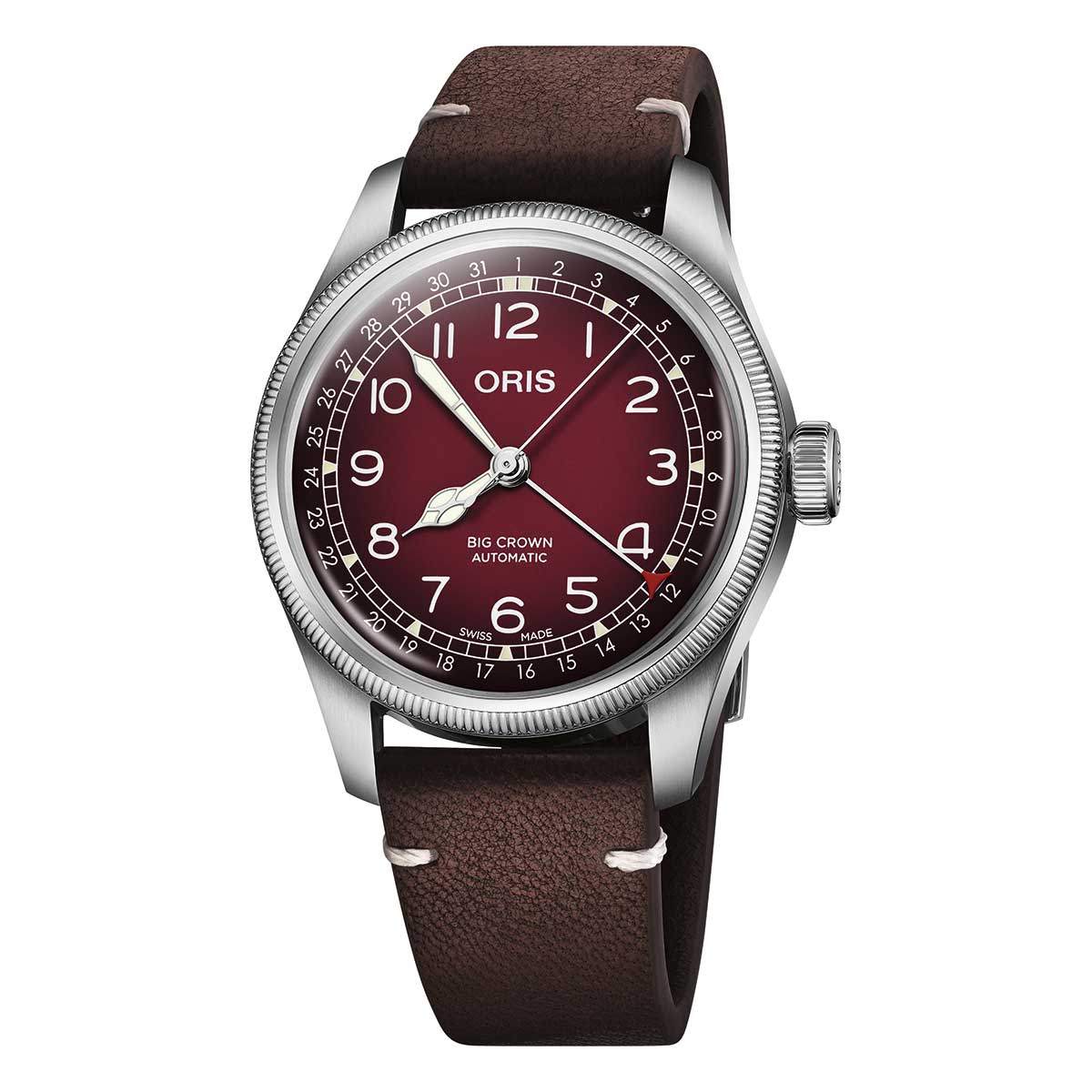 オリス ORIS ビッグクラウン ポインターデイト オリス×チェルボボランテ BIG CROWN POINTER DATE ORIS×CERVO VOLANTE 腕時計 メンズ 自動巻き 01 754 7785 4038-Set【2026 新作】【60回分割手数料無料！】