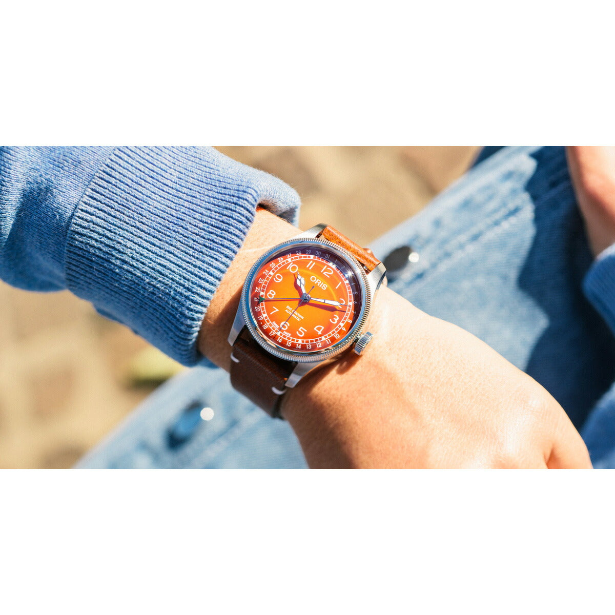 オリス ORIS ビッグクラウン オリス×チェルボボランテ BIG CROWN ORIS×CERVO VOLANTE 腕時計 メンズ 自動巻き 01 754 7785 4068-Set【2025 新作】【60回分割手数料無料！】