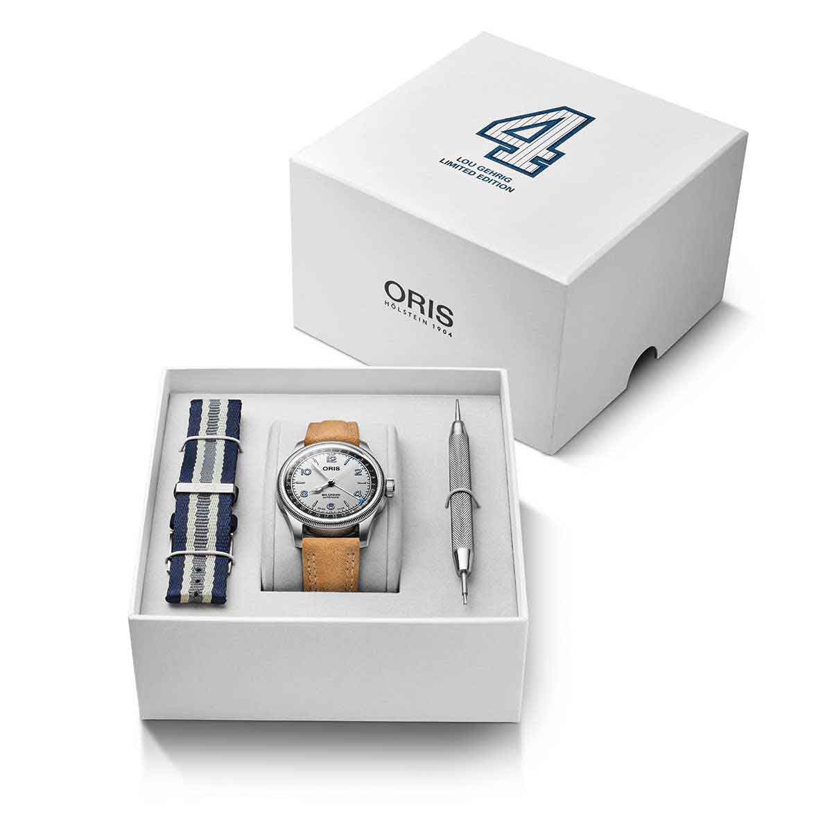 オリス ORIS ルーゲーリッグ Lou Gehrig 腕時計 メンズ 自動巻き 限定モデル 01 754 7785 4091-Set【2026 新作】【60回分割手数料無料！】