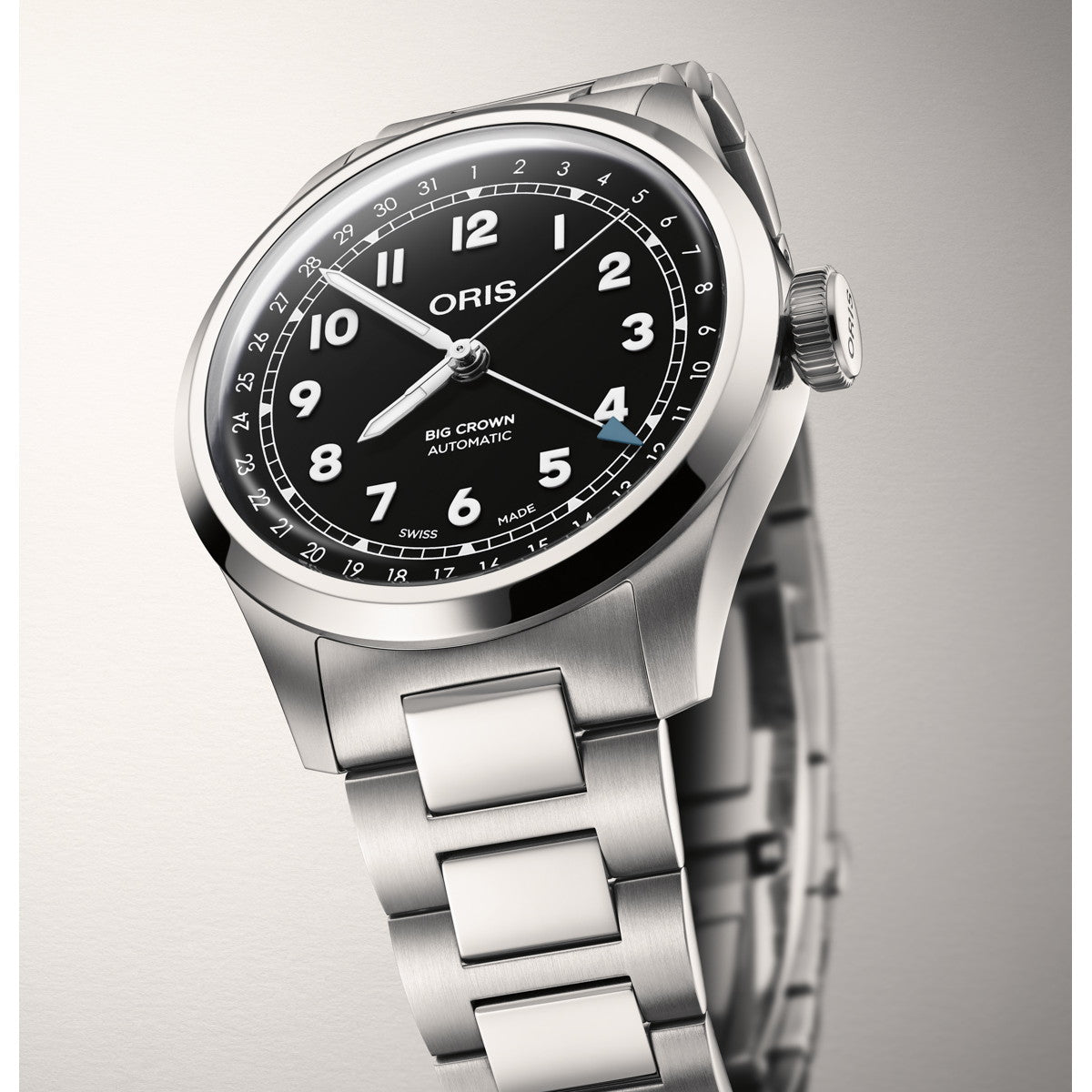 オリス ORIS ビッグクラウン ポインターデイト BIG CROWN POINTER DATE 腕時計 メンズ 自動巻き 01 754 7798 4064-07 8 20 06【60回分割手数料無料！】