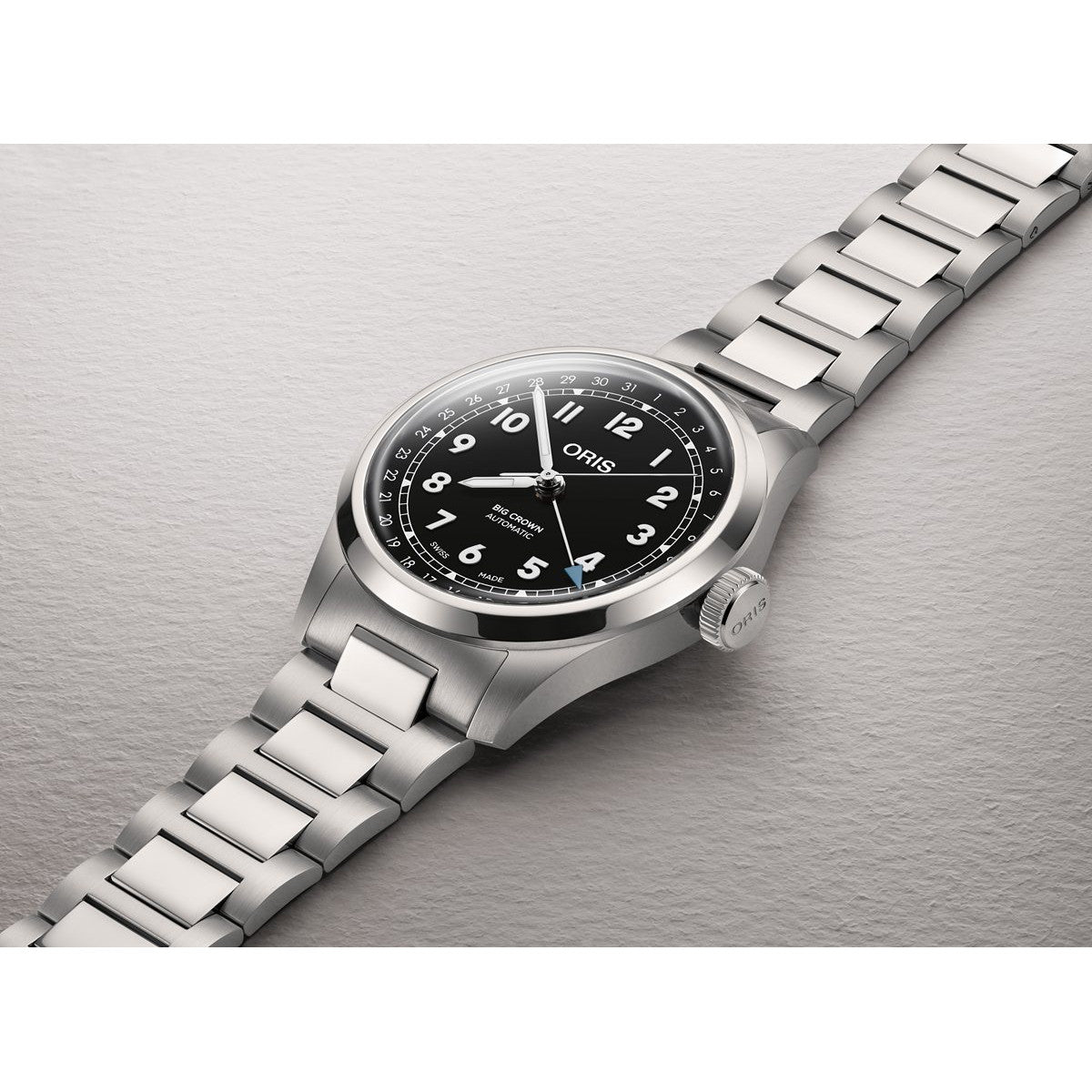 オリス ORIS ビッグクラウン ポインターデイト BIG CROWN POINTER DATE 腕時計 メンズ 自動巻き 01 754 7798 4064-07 8 20 06【60回分割手数料無料！】