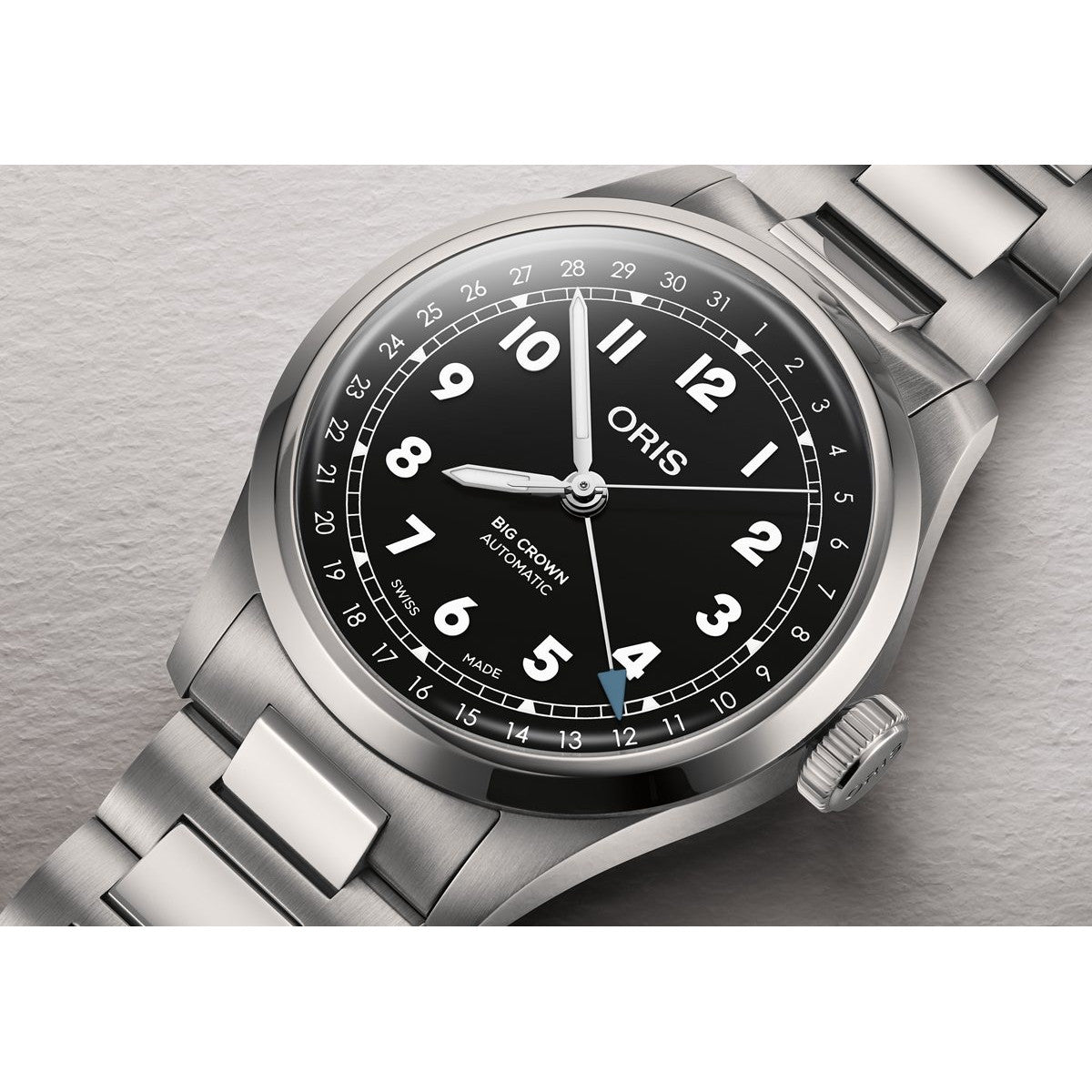 オリス ORIS ビッグクラウン ポインターデイト BIG CROWN POINTER DATE 腕時計 メンズ 自動巻き 01 754 7798 4064-07 8 20 06【60回分割手数料無料！】