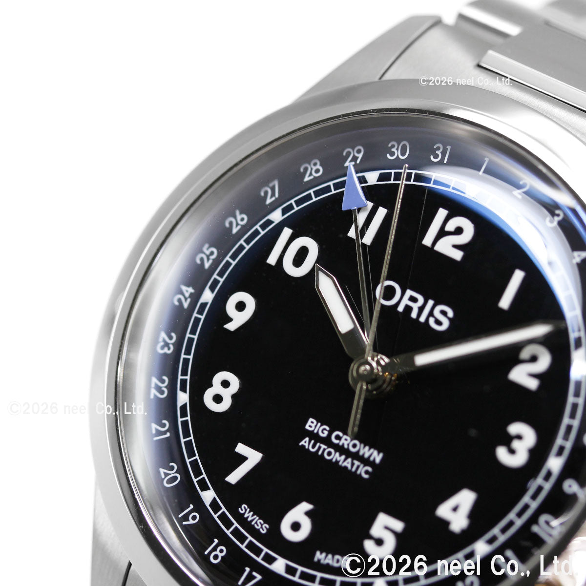 オリス ORIS ビッグクラウン ポインターデイト BIG CROWN POINTER DATE