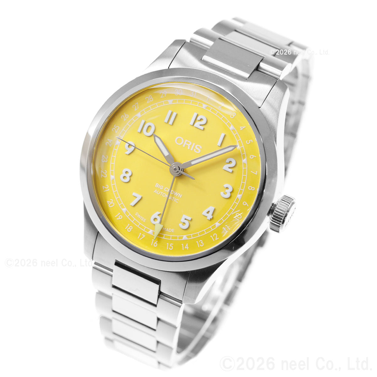 オリス ORIS ビッグクラウン ポインターデイト BIG CROWN 腕時計 メンズ 自動巻き 01 754 7798 4069-07 8 20 06【60回分割手数料無料！】