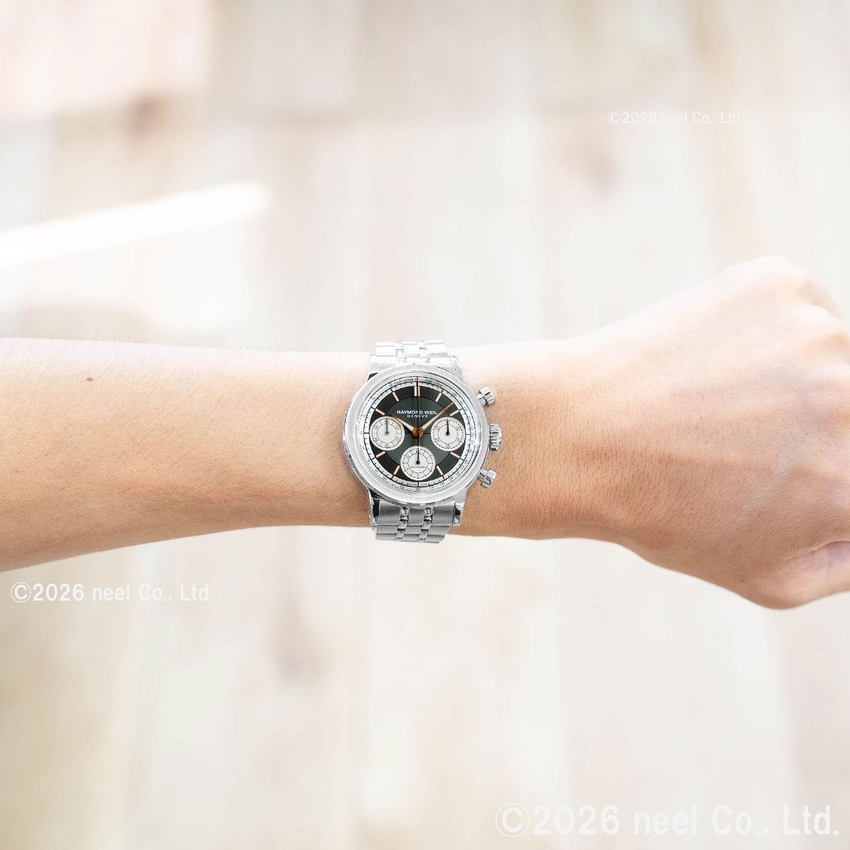 レイモンド ウェイル RAYMOND WEIL ミレジム MILLESIME 腕時計 メンズ 自動巻き クロノグラフ 7765-ST-60651 レイモンドウィル【60回分割手数料無料！】