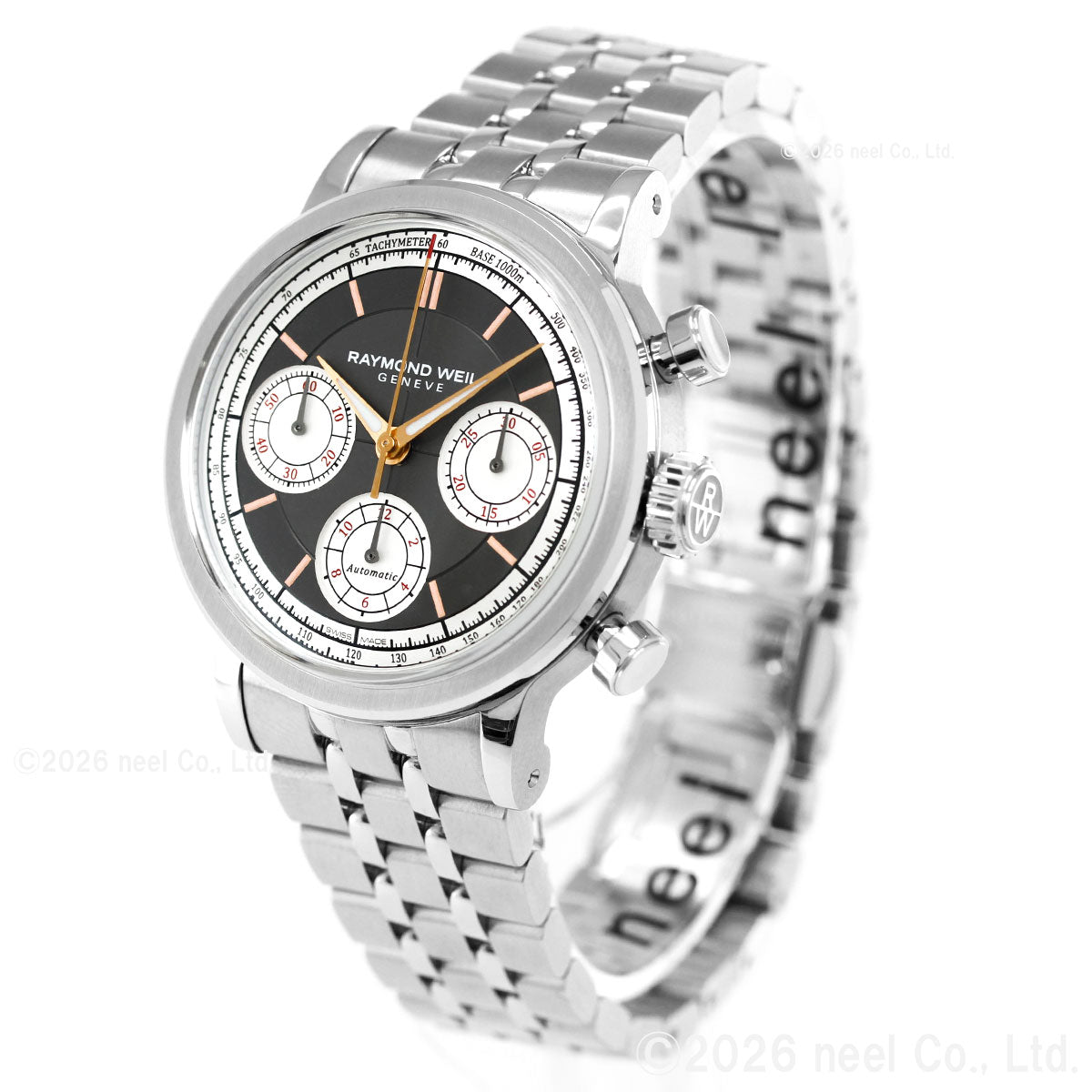 レイモンド ウェイル RAYMOND WEIL ミレジム MILLESIME 腕時計 メンズ 自動巻き クロノグラフ 7765-ST-60651 レイモンドウィル【60回分割手数料無料！】