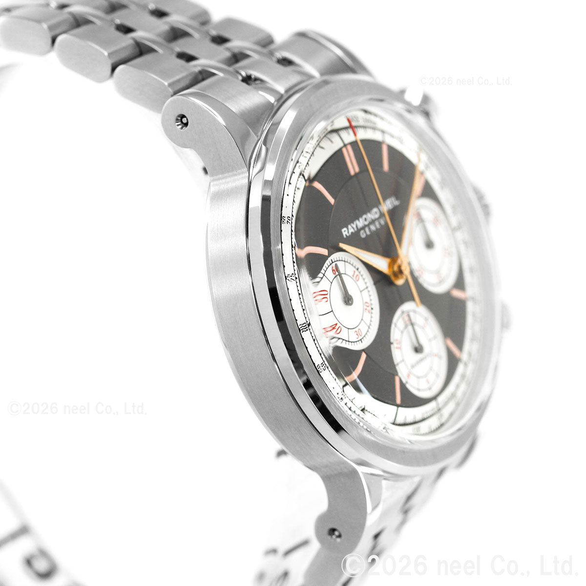 レイモンド ウェイル RAYMOND WEIL ミレジム MILLESIME 腕時計 メンズ 自動巻き クロノグラフ 7765-ST-60651 レイモンドウィル【60回分割手数料無料！】