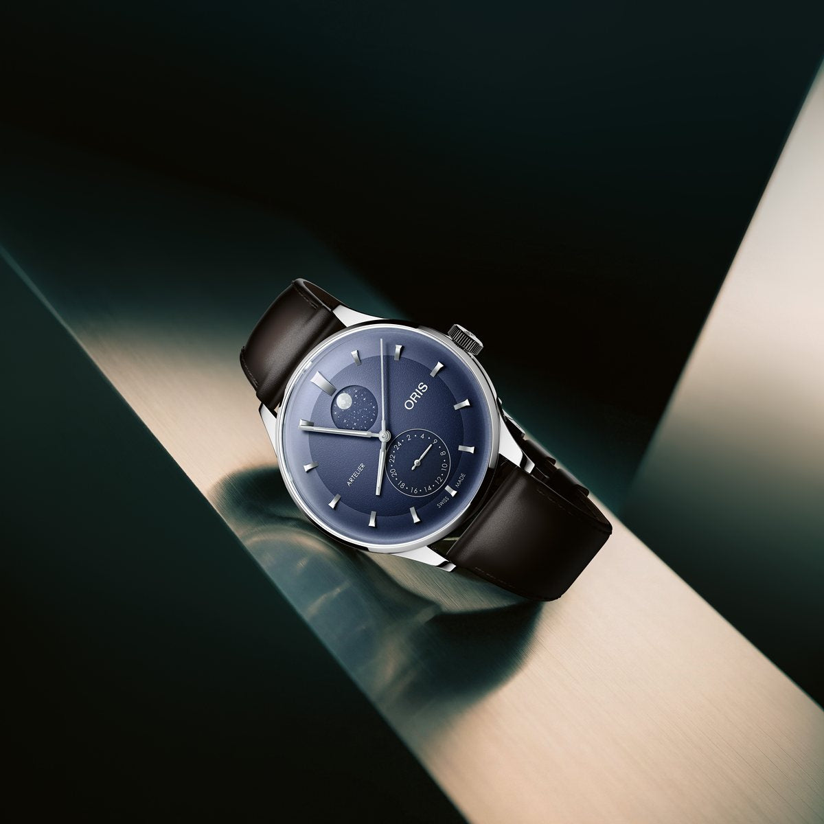 オリス ORIS アートリエ コンプリケーション ARTELIER COMPLICATION 腕時計 メンズ 自動巻き 01 782 7811 4055-07 6 20 17FC【60回分割手数料無料！】