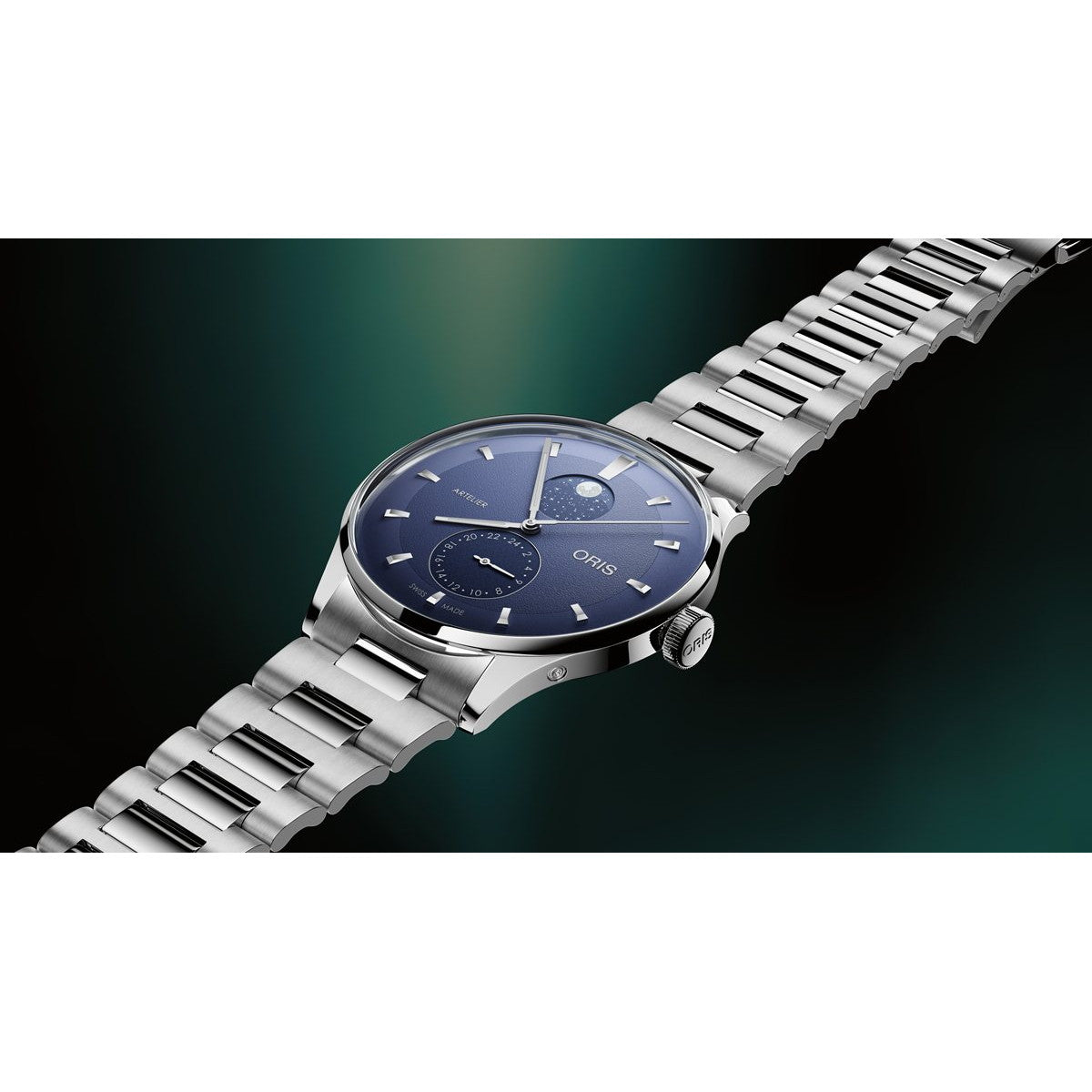 オリス ORIS アートリエ コンプリケーション ARTELIER COMPLICATION 腕時計 メンズ 自動巻き 01 782 7811 4055-07 8 20 20【60回分割手数料無料！】