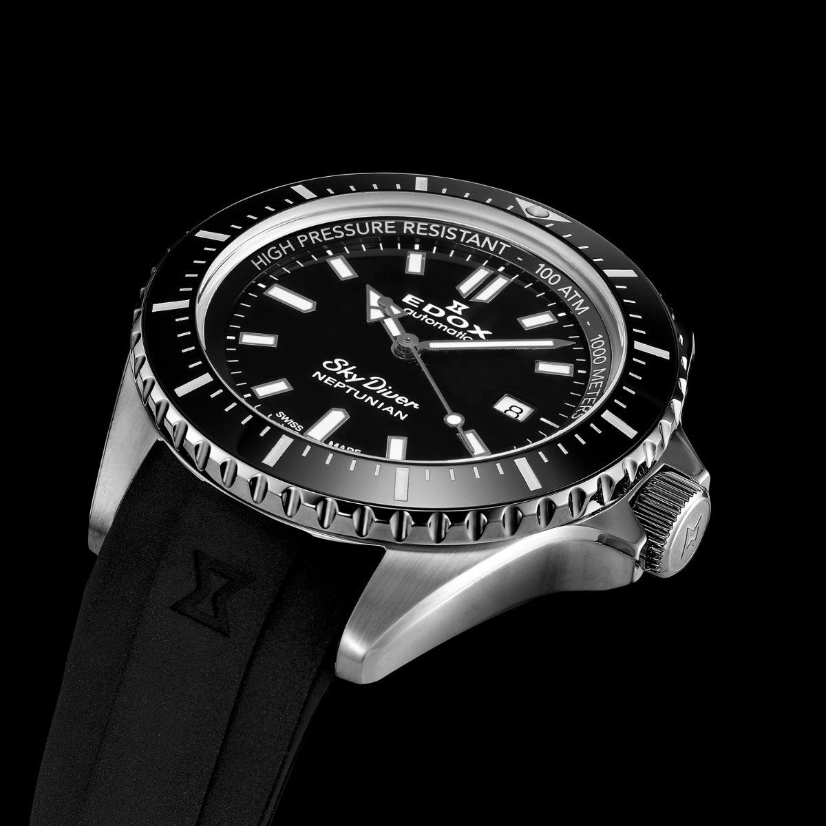エドックス EDOX ネプチュニアン オートマティック 腕時計 メンズ 自動巻き ダイバーズウォッチ 80120-3NCA-NIN NEPTUNIAN【60回分割手数料無料！】
