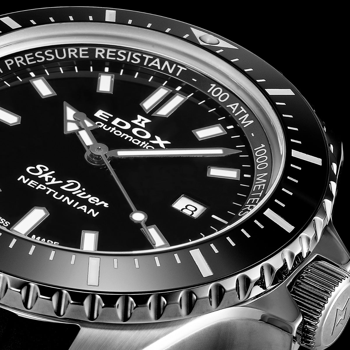 エドックス EDOX ネプチュニアン オートマティック 腕時計 メンズ 自動巻き ダイバーズウォッチ 80120-3NCA-NIN NEPTUNIAN【60回分割手数料無料！】