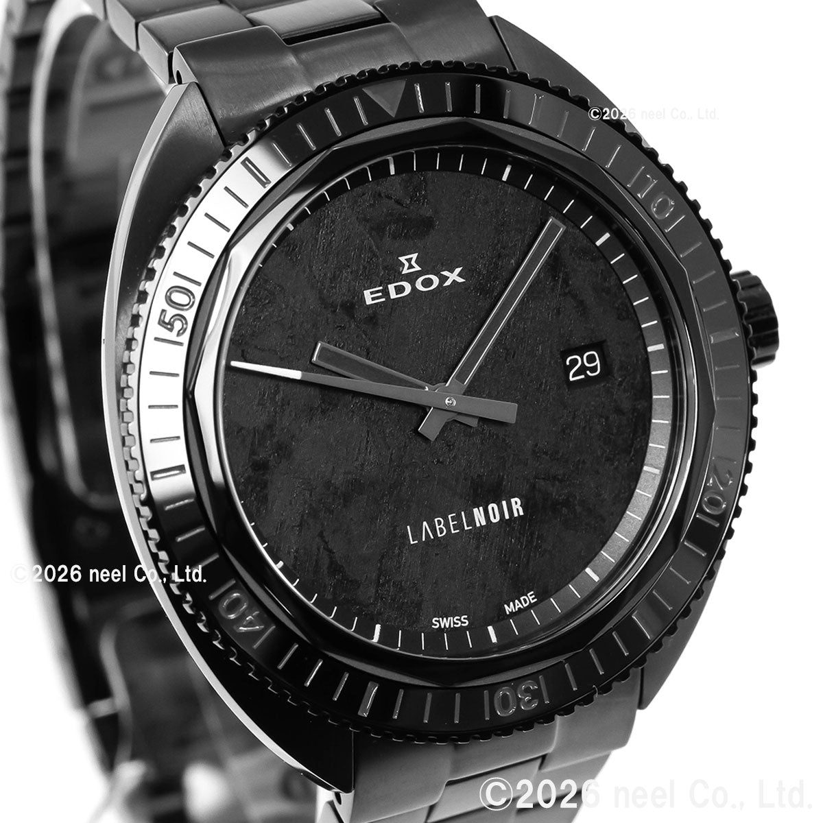 エドックス EDOX ハイドロサブ クロノメーター オートマティック ラベルノワール リミテッド エディション 腕時計 メンズ 自動巻き 世界限定140本 80128-37NLNM-NLN HYDRO-SUB【60回分割手数料無料！】