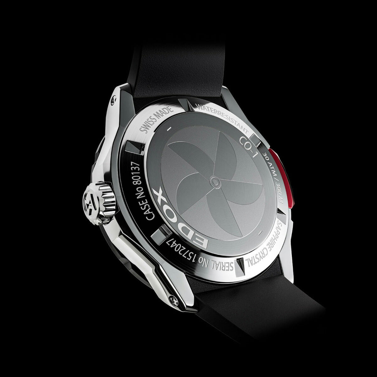エドックス EDOX クロノオフショア1 ベゼルロック デイト オートマティック 腕時計 メンズ 自動巻き 80137-3NR-CANN CHRONOFFSHORE-1【60回分割手数料無料！】