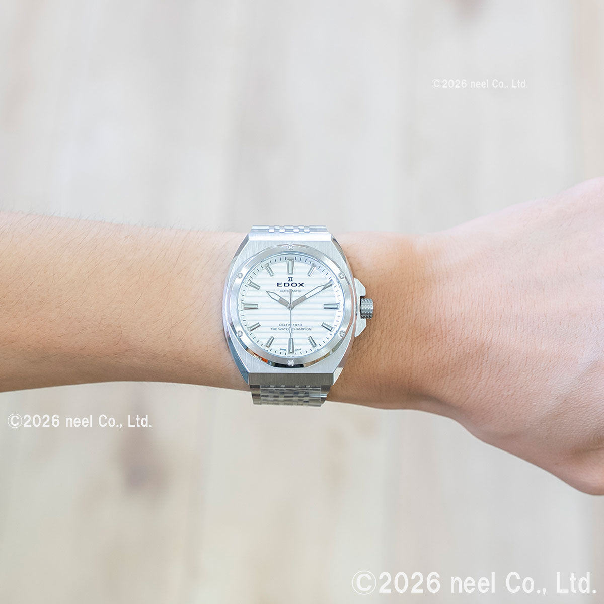 エドックス EDOX デルフィン オリジナル 1973 オートマティック 腕時計 メンズ 自動巻き 80142-3M-AIN DELFIN THE ORIGINAL 1973 AUTOMATIC【2026 新作】【60回分割手数料無料！】