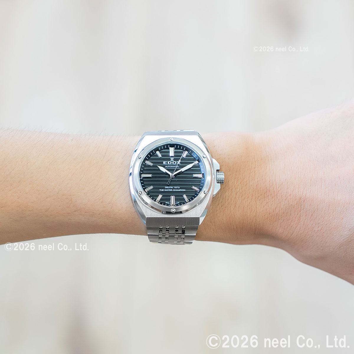 エドックス EDOX デルフィン オリジナル 1973 オートマティック 腕時計 メンズ 自動巻き 80142-3M-NIN DELFIN THE ORIGINAL 1973 AUTOMATIC【2026 新作】【60回分割手数料無料！】
