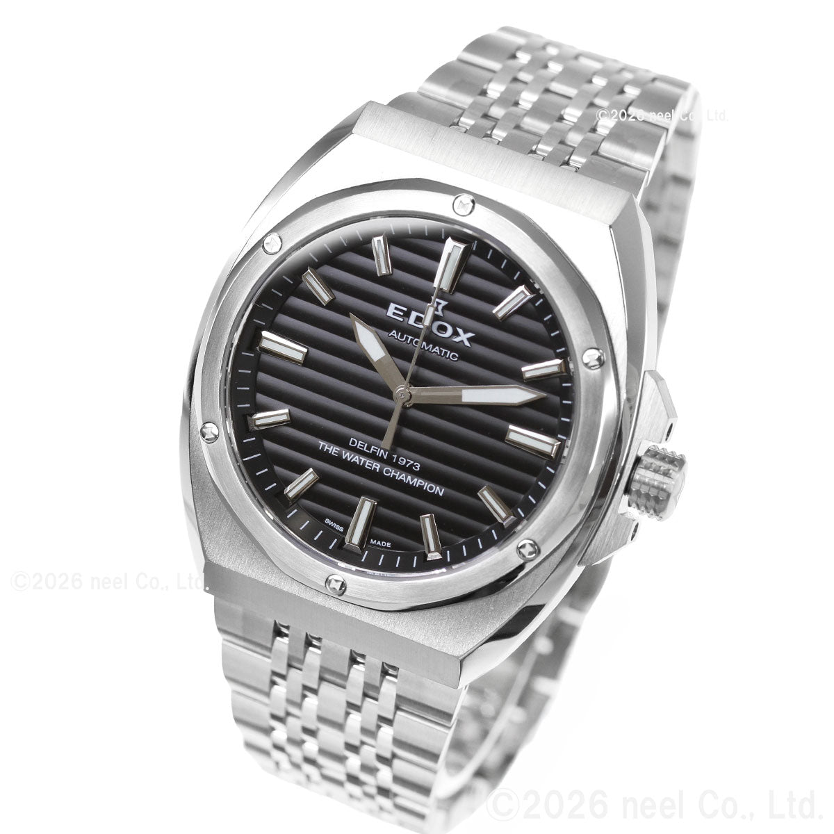 エドックス EDOX デルフィン オリジナル 1973 オートマティック 腕時計 メンズ 自動巻き 80142-3M-NIN DELFIN THE ORIGINAL 1973 AUTOMATIC【2026 新作】【60回分割手数料無料！】