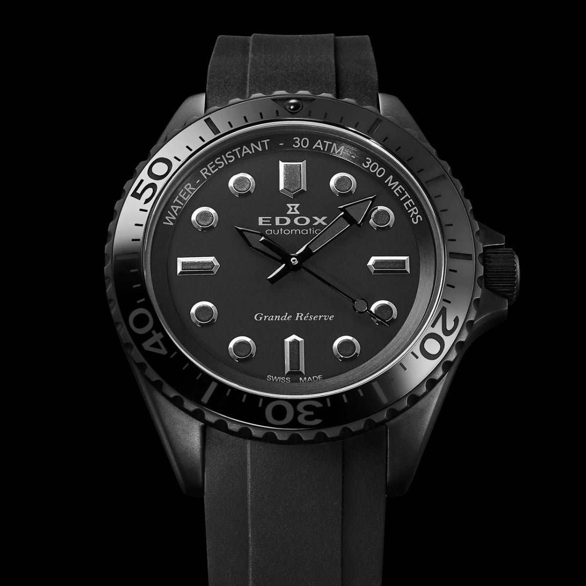 エドックス EDOX ネプチュニアン グランデ リザーブ オートマティック ジャパン リミテッド エディション 腕時計 メンズ 自動巻き ダイバーズウォッチ 日本限定100本 80801-37NCA-NGM NEPTUNIAN【2026 新作】【60回分割手数料無料！】
