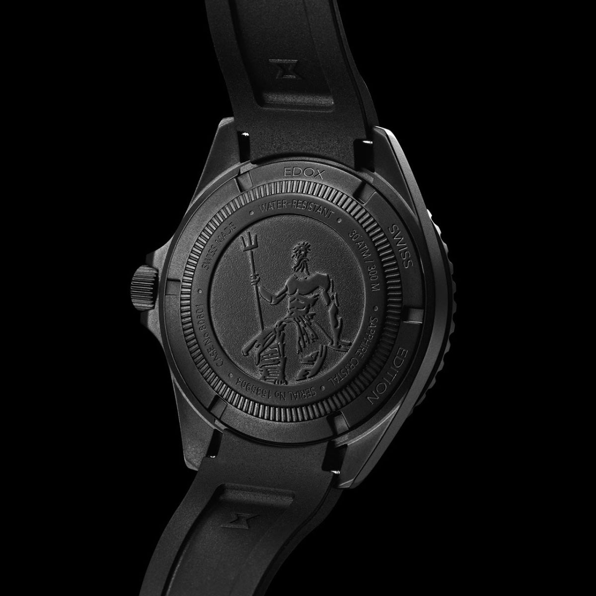 エドックス EDOX ネプチュニアン グランデ リザーブ オートマティック ジャパン リミテッド エディション 腕時計 メンズ 自動巻き ダイバーズウォッチ 日本限定100本 80801-37NCA-NGM NEPTUNIAN【2026 新作】【60回分割手数料無料！】