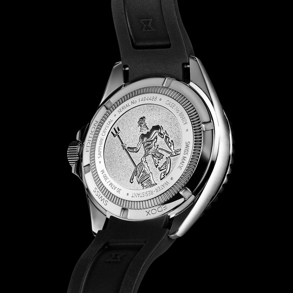 エドックス EDOX ネプチュニアン グランデ リザーブ デイト オートマティック 腕時計 メンズ 自動巻き ダイバーズウォッチ 80801-3NCA-NIN NEPTUNIAN【60回分割手数料無料！】
