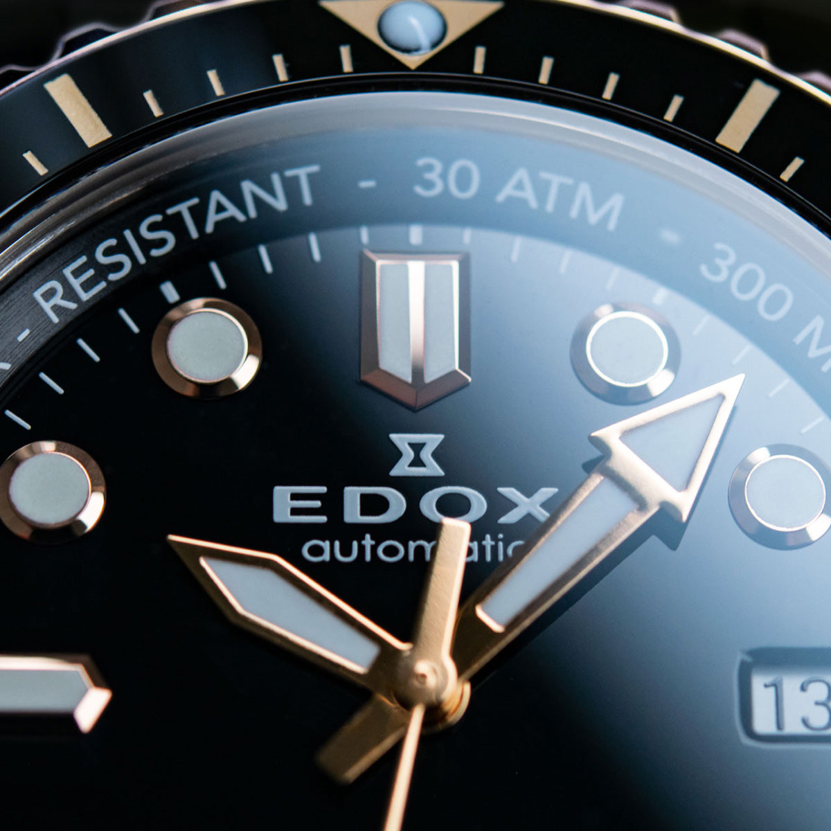 エドックス EDOX ネプチュニアン グランデ リザーブ デイト オートマティック 腕時計 メンズ 自動巻き ダイバーズウォッチ 80801-3NRCA-NIR NEPTUNIAN【60回分割手数料無料！】