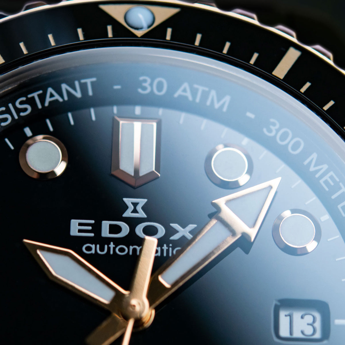 エドックス EDOX ネプチュニアン グランデ リザーブ デイト オートマティック 腕時計 メンズ 自動巻き ダイバーズウォッチ 80801-3NRM-NIR NEPTUNIAN【60回分割手数料無料！】