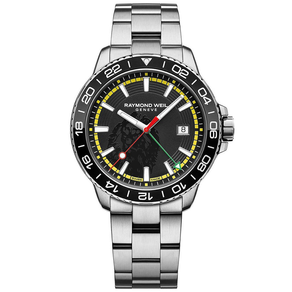 レイモンド ウェイル RAYMOND WEIL タンゴ TANGO ボブマーリーモデル 腕時計 メンズ GMT 8280-ST1-BMY18【60回分割手数料無料！】