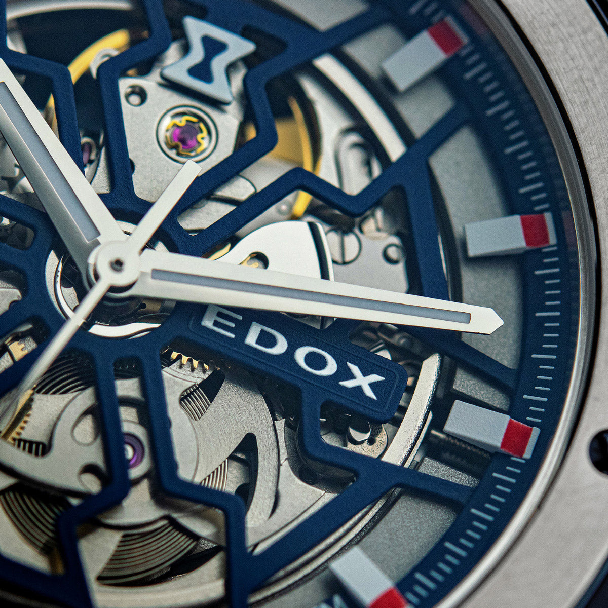 エドックス EDOX デルフィン オリジナル メカノ オートマティック 腕時計 メンズ 自動巻き 85303-357BUCAB-BUIRB DELFIN【60回分割手数料無料！】