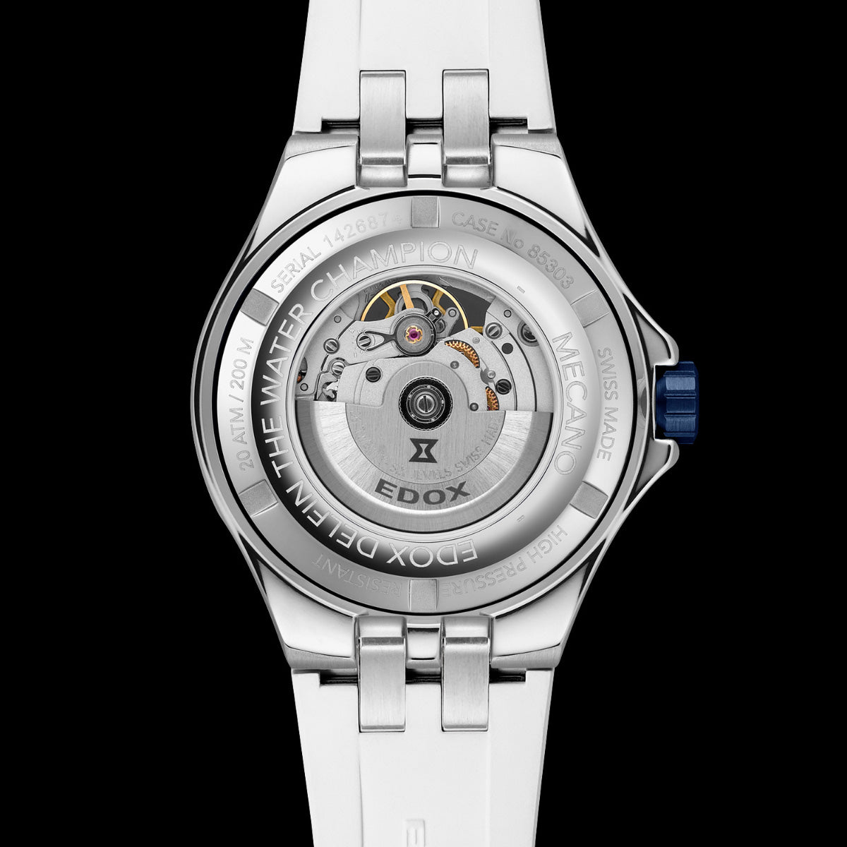 エドックス EDOX デルフィン オリジナル メカノ オートマティック 腕時計 メンズ 自動巻き 85303-357BUCAB-BUIRB DELFIN【60回分割手数料無料！】