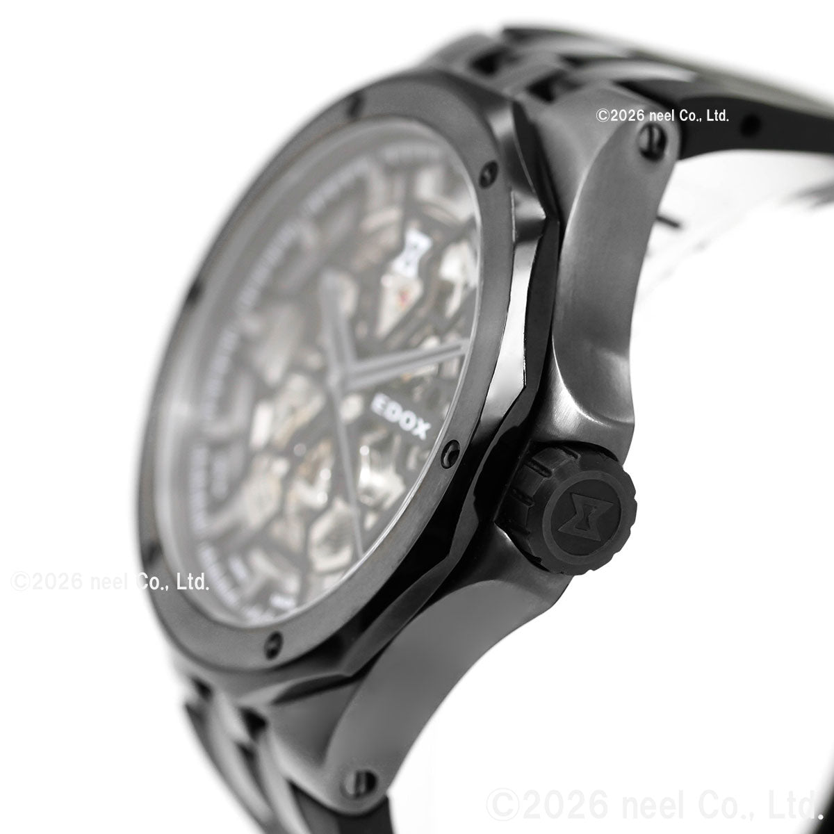 エドックス EDOX デルフィン オリジナル メカノ オートマティック 腕時計 メンズ 自動巻き 85303-357GN-NGN DELFIN【60回分割手数料無料！】