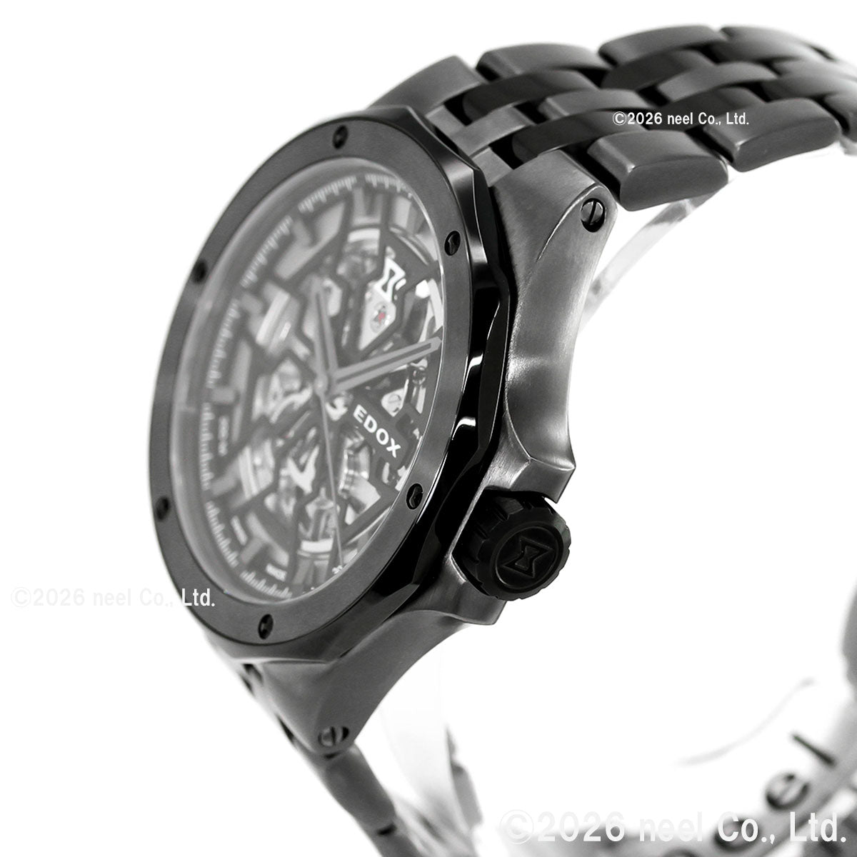 エドックス EDOX デルフィン オリジナル メカノ オートマティック 腕時計 メンズ 自動巻き 85303-357GNM-NGN DELFIN【60回分割手数料無料！】