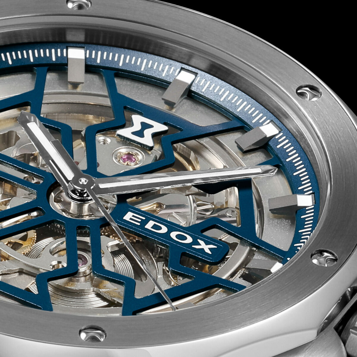 エドックス EDOX デルフィン オリジナル メカノ オートマティック 腕時計 メンズ 自動巻き 85303-3M-BUIGB DELFIN【60回分割手数料無料！】