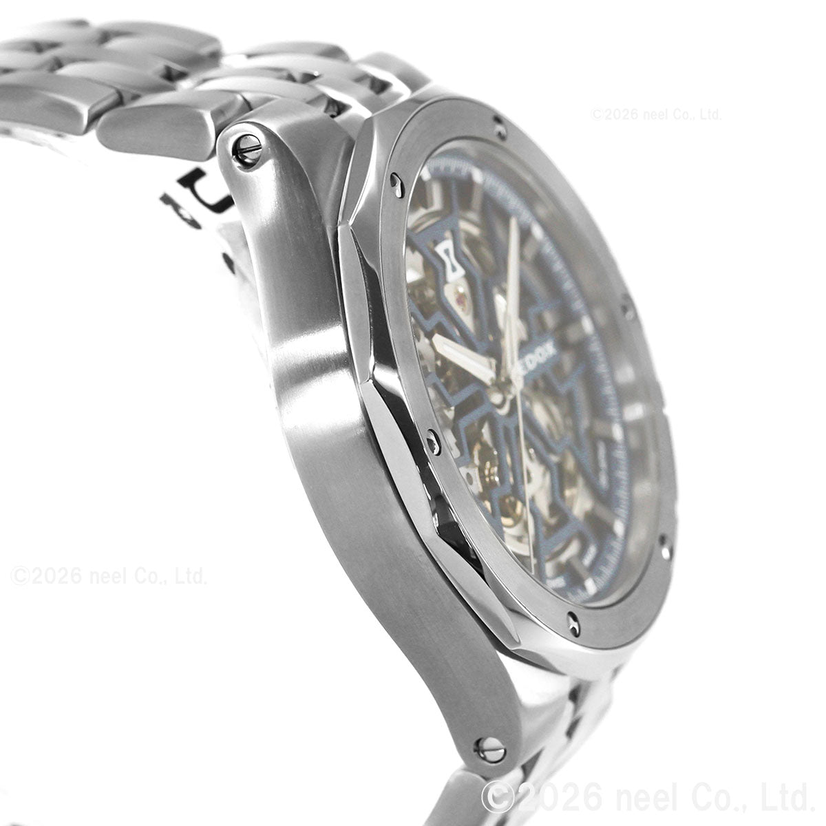 エドックス EDOX デルフィン オリジナル メカノ オートマティック 腕時計 メンズ 自動巻き 85303-3M-BUIGB DELFIN【60回分割手数料無料！】