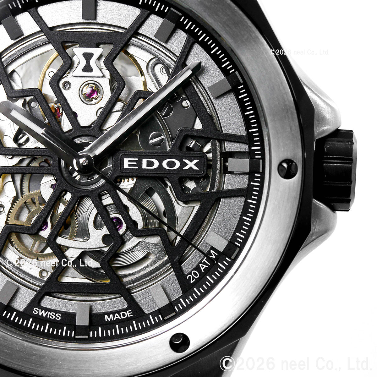 エドックス EDOX デルフィン オリジナル メカノ オートマティック 腕時計 メンズ 自動巻き 85303-3NM-NBG DELFIN【60回分割手数料無料！】