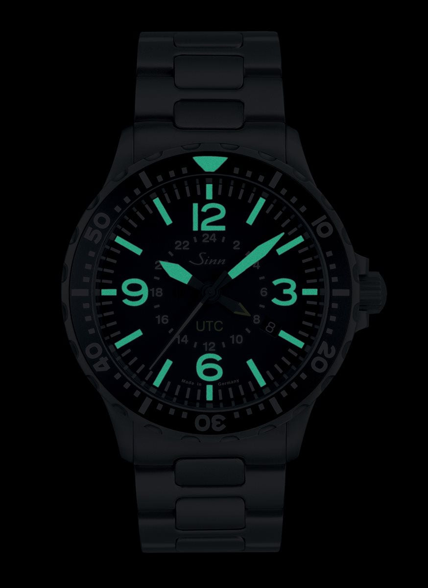 【60回分割手数料無料！】Sinn ジン 857 自動巻き 腕時計 メンズ Instrument Watches インストゥルメント ウォッチ インテグレーションカウレザーストラップ ドイツ製