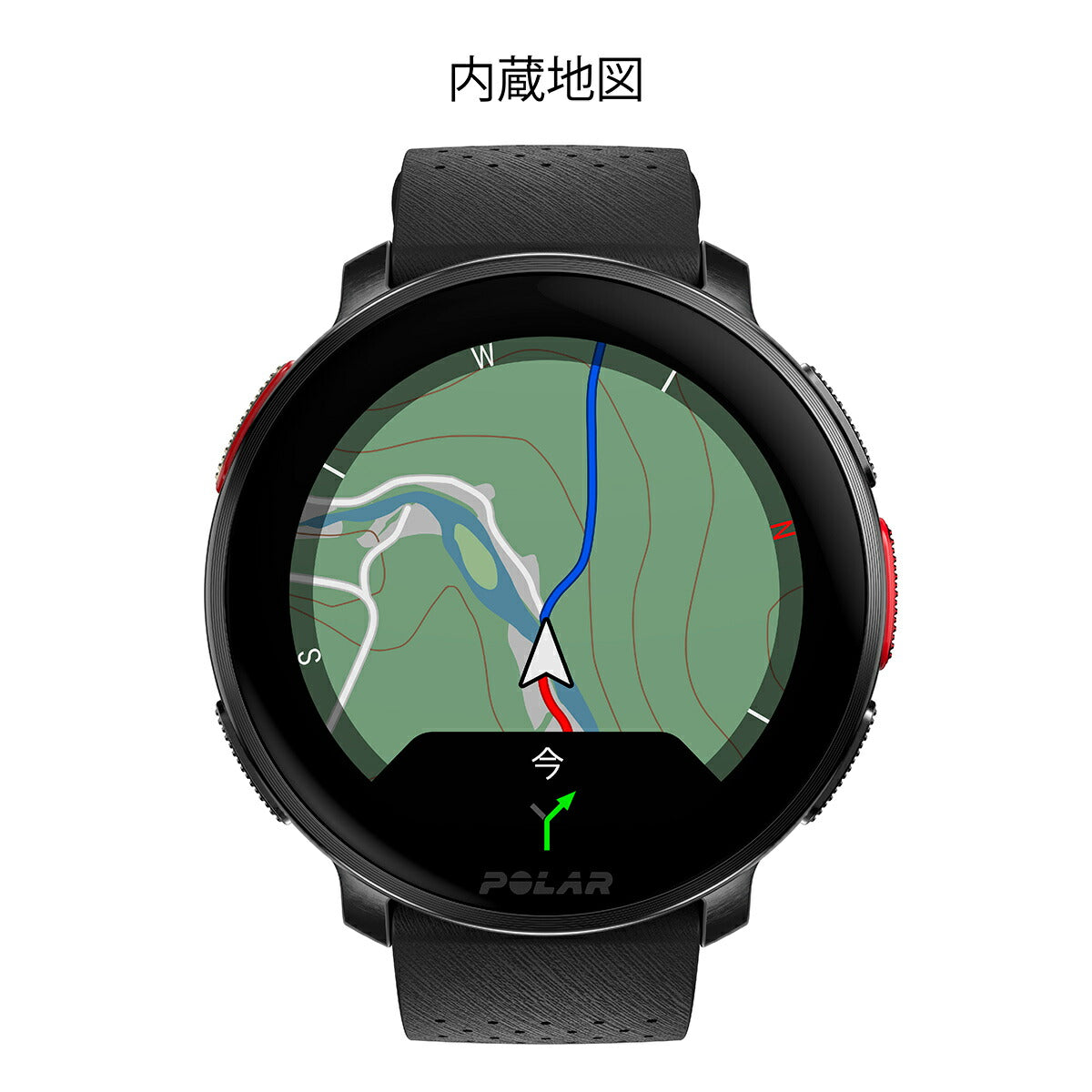ポラール POLAR VANTAGE V3 スマートウォッチ GPS 心拍 トレーニング マルチスポーツ ランニング 腕時計 ナイトブラック S-L 日本正規品 900108890