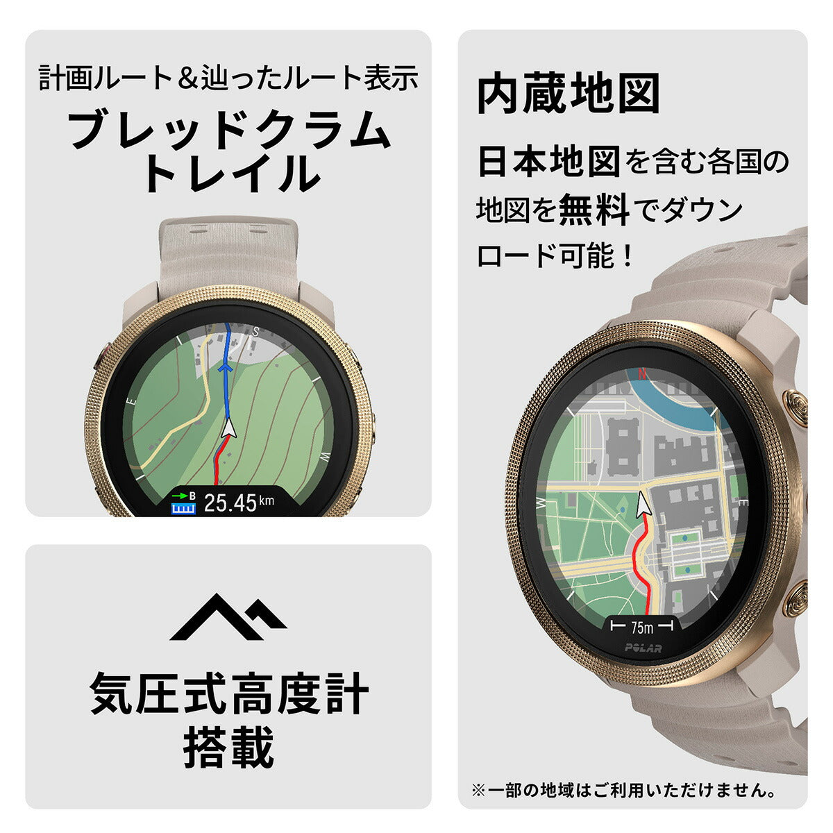 【選べるノベルティー付き】ポラール POLAR Vantage M3 ヴァンテ―ジエムスリー スマートウォッチ GPS マルチスポーツウォッチ 心拍計 ランニング 腕時計 ゴールド・グレージュ S-L 900112399【2024 新作】