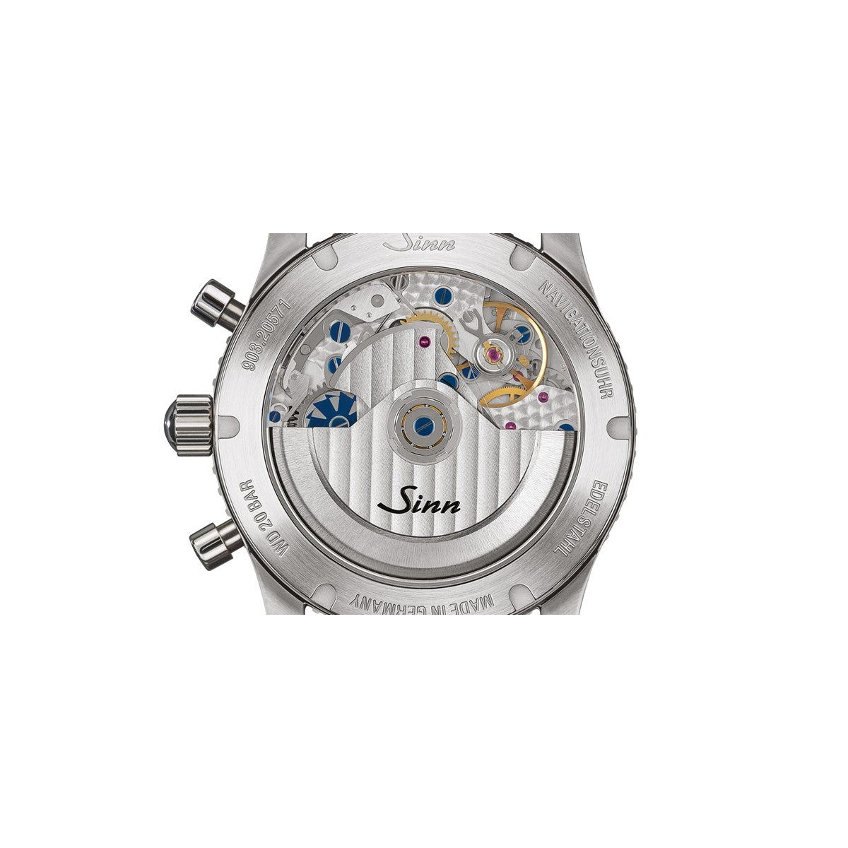 Sinn ジン 903 St II G 腕時計 メンズ Chronographs クロノグラフ テキスタイルストラップ オリーブグレー ドイツ製