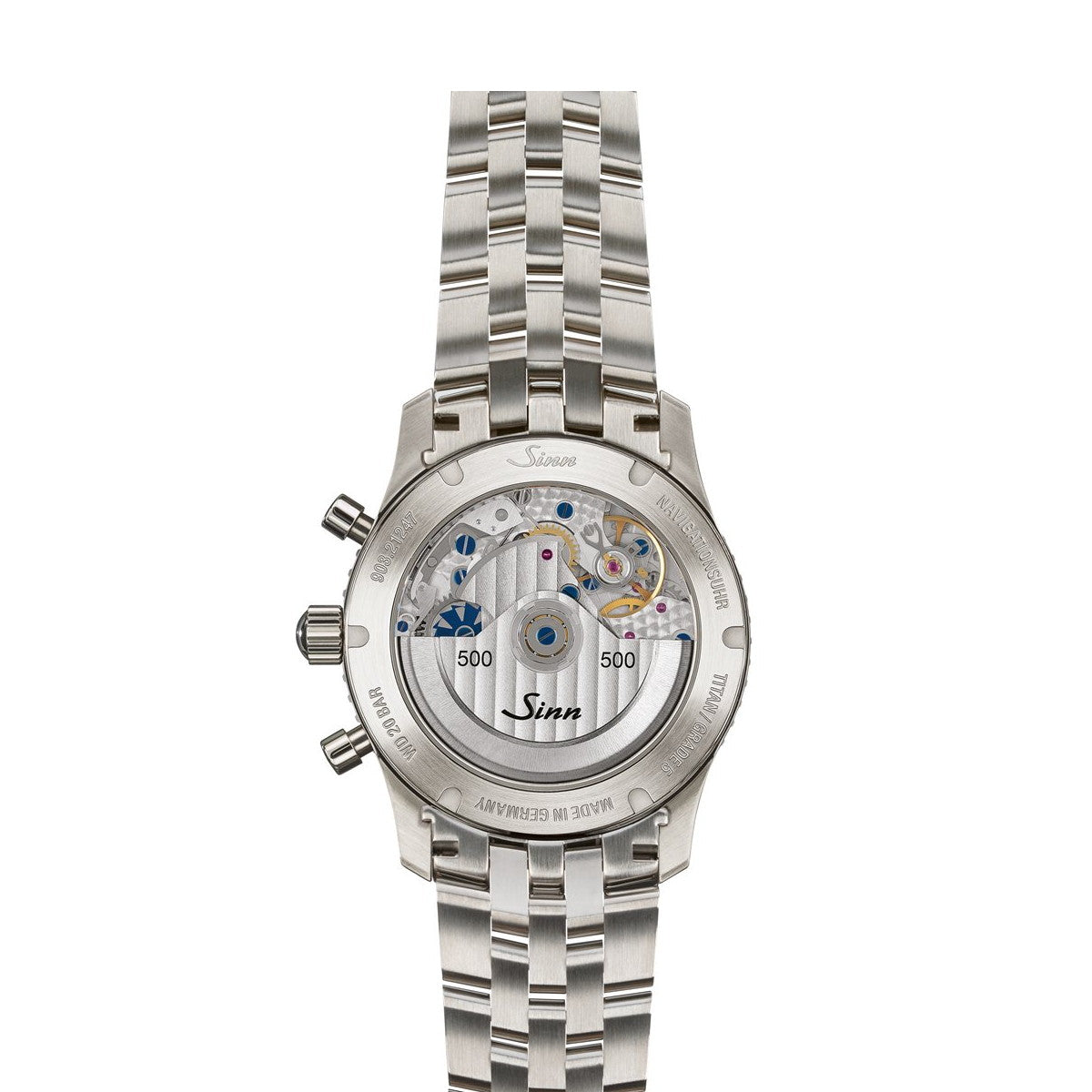 Sinn ジン 903 Ti II Anniversary 世界500本限定 腕時計 メンズ Chronographs クロノグラフ チタンブレスレット ドイツ製
