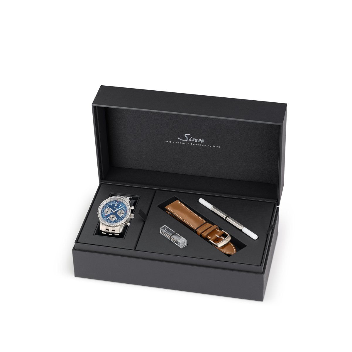 Sinn ジン 903 Ti II Anniversary 世界500本限定 腕時計 メンズ Chronographs クロノグラフ チタンブレスレット ドイツ製
