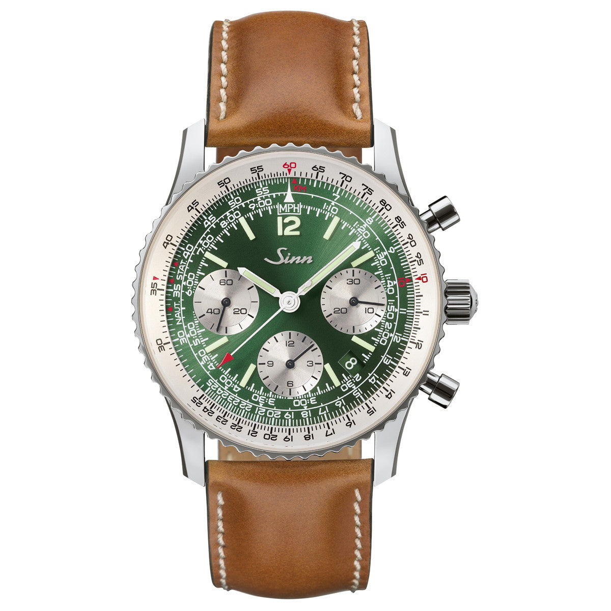 Sinn ジン 903 St II G 腕時計 メンズ Chronographs クロノグラフ シェルコードバンレザー ドイツ製