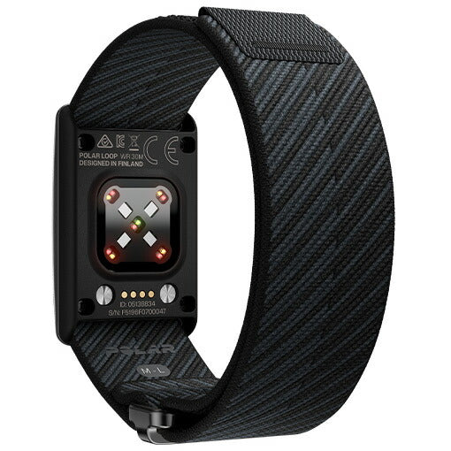 ポラール POLAR ヘルスケアバンド Loop ループ スマートバンド フィットネスバンド フィットネストラッカー ウェアラブル ブラック S-L 920115931【2026 新作】