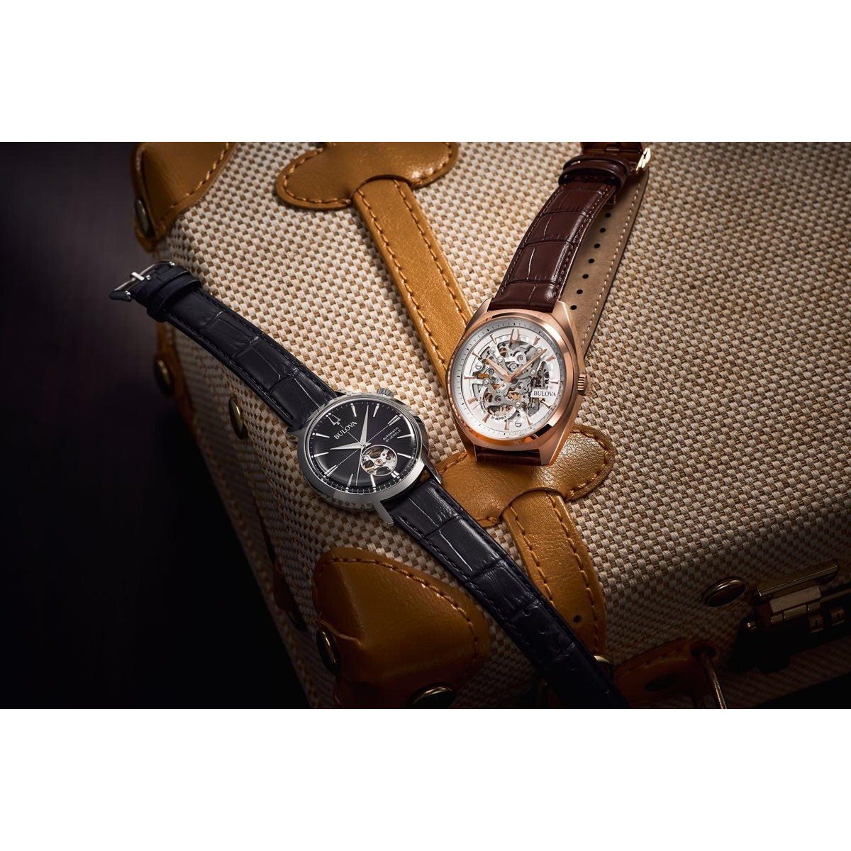 ブローバ BULOVA 腕時計 メンズ 自動巻き メカニカル スケルトン クラシック Classic 96A266【60回分割手数料無料！】