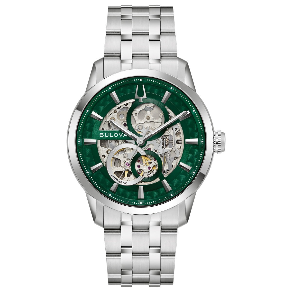 ブローバ BULOVA 腕時計 メンズ レディース 自動巻き メカニカル クラシック Classic 96A329【60回分割手数料無料！】