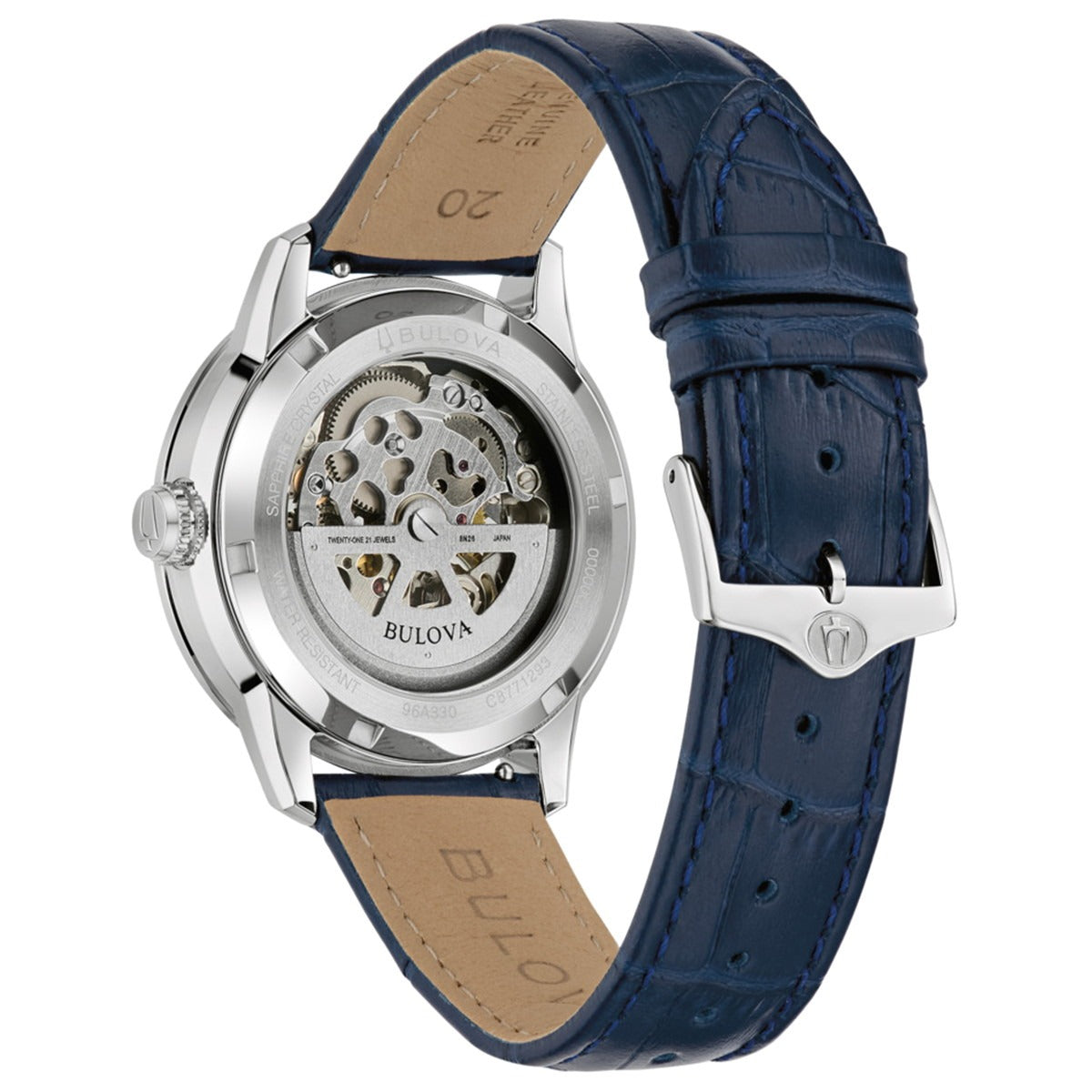 ブローバ BULOVA 腕時計 メンズ レディース 自動巻き メカニカル クラシック Classic 96A330【60回分割手数料無料！】