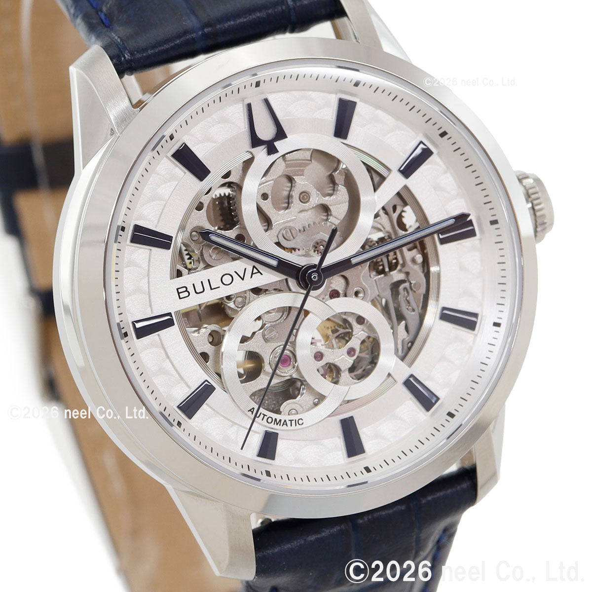 ブローバ BULOVA 腕時計 メンズ レディース 自動巻き メカニカル クラシック Classic 96A330【60回分割手数料無料！】