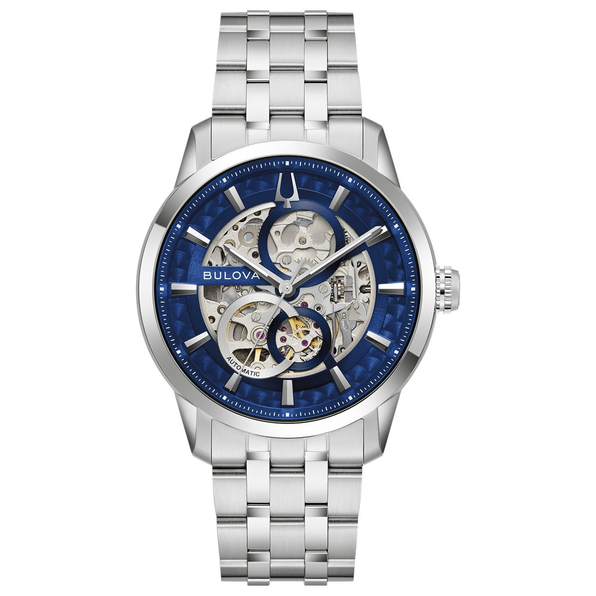 ブローバ BULOVA 腕時計 メンズ レディース 自動巻き メカニカル クラシック Classic 96A331【60回分割手数料無料！】
