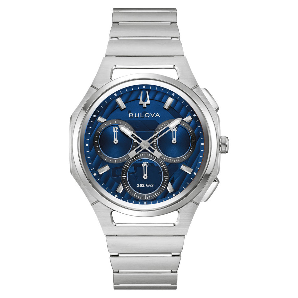 ブローバ BULOVA ハイプレシジョンクォーツ エリア限定モデル 腕時計 メンズ レディース カーブ CURV クロノグラフ 96A339【2026 新作】【60回分割手数料無料！】
