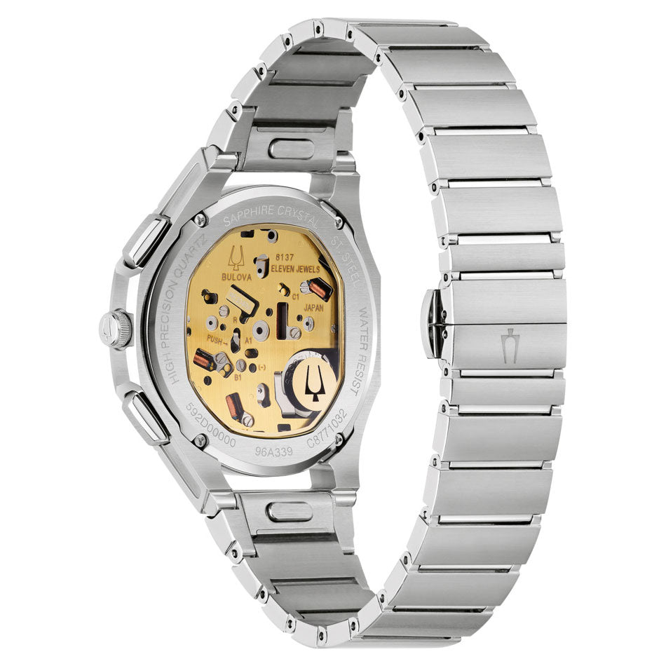 ブローバ BULOVA ハイプレシジョンクォーツ エリア限定モデル 腕時計 メンズ レディース カーブ CURV クロノグラフ 96A339【2026 新作】【60回分割手数料無料！】