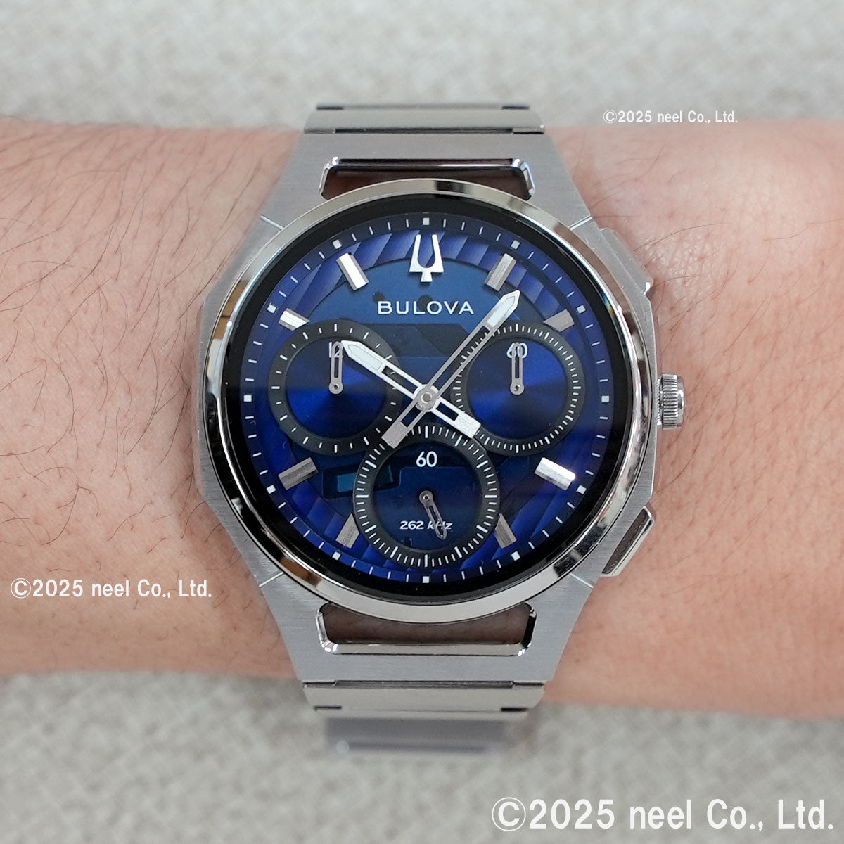 ブローバ BULOVA ハイプレシジョンクォーツ エリア限定モデル 腕時計 メンズ レディース カーブ CURV クロノグラフ 96A339【2026 新作】【60回分割手数料無料！】
