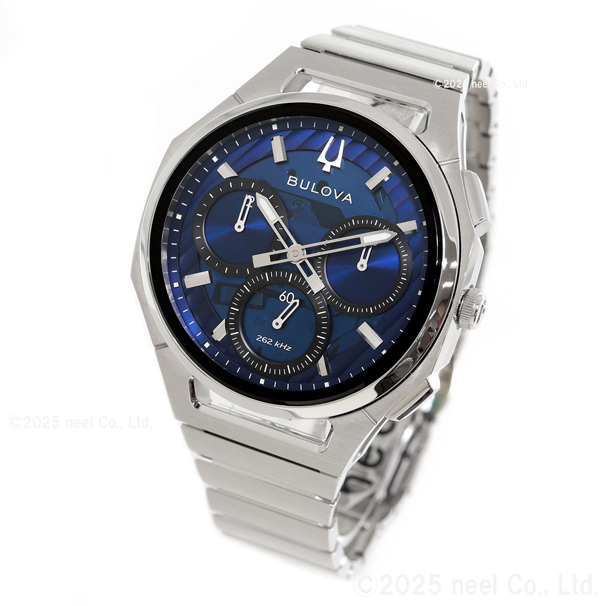 ブローバ BULOVA ハイプレシジョンクォーツ エリア限定モデル 腕時計 メンズ レディース カーブ CURV クロノグラフ 96A339【2026 新作】【60回分割手数料無料！】